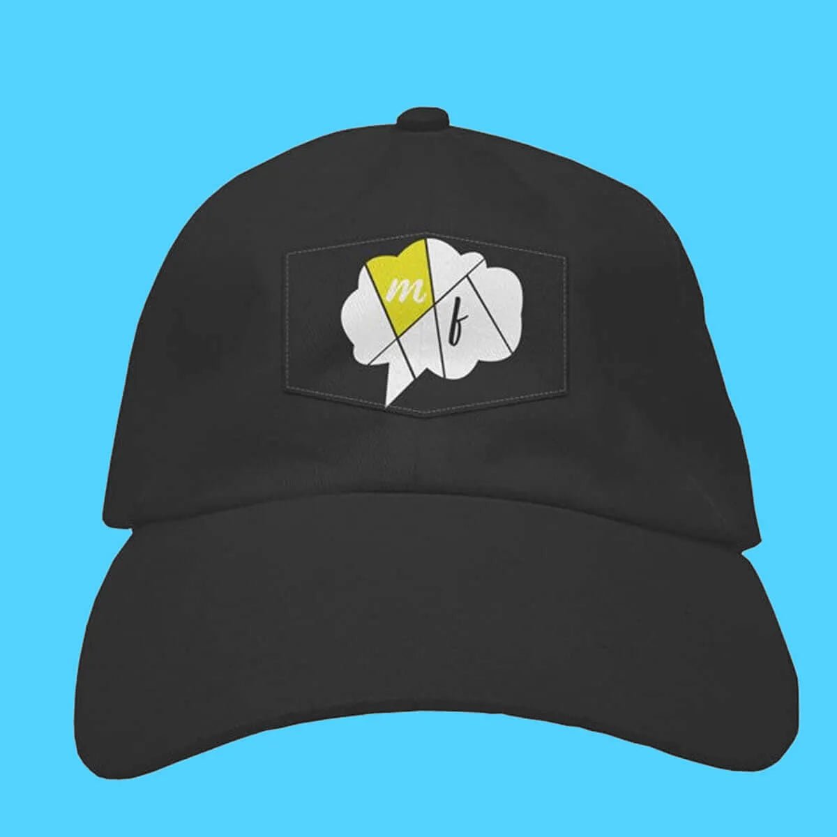 Mind F Fatigue Soft Baseball Caps Yellow - Mind F Fatigue